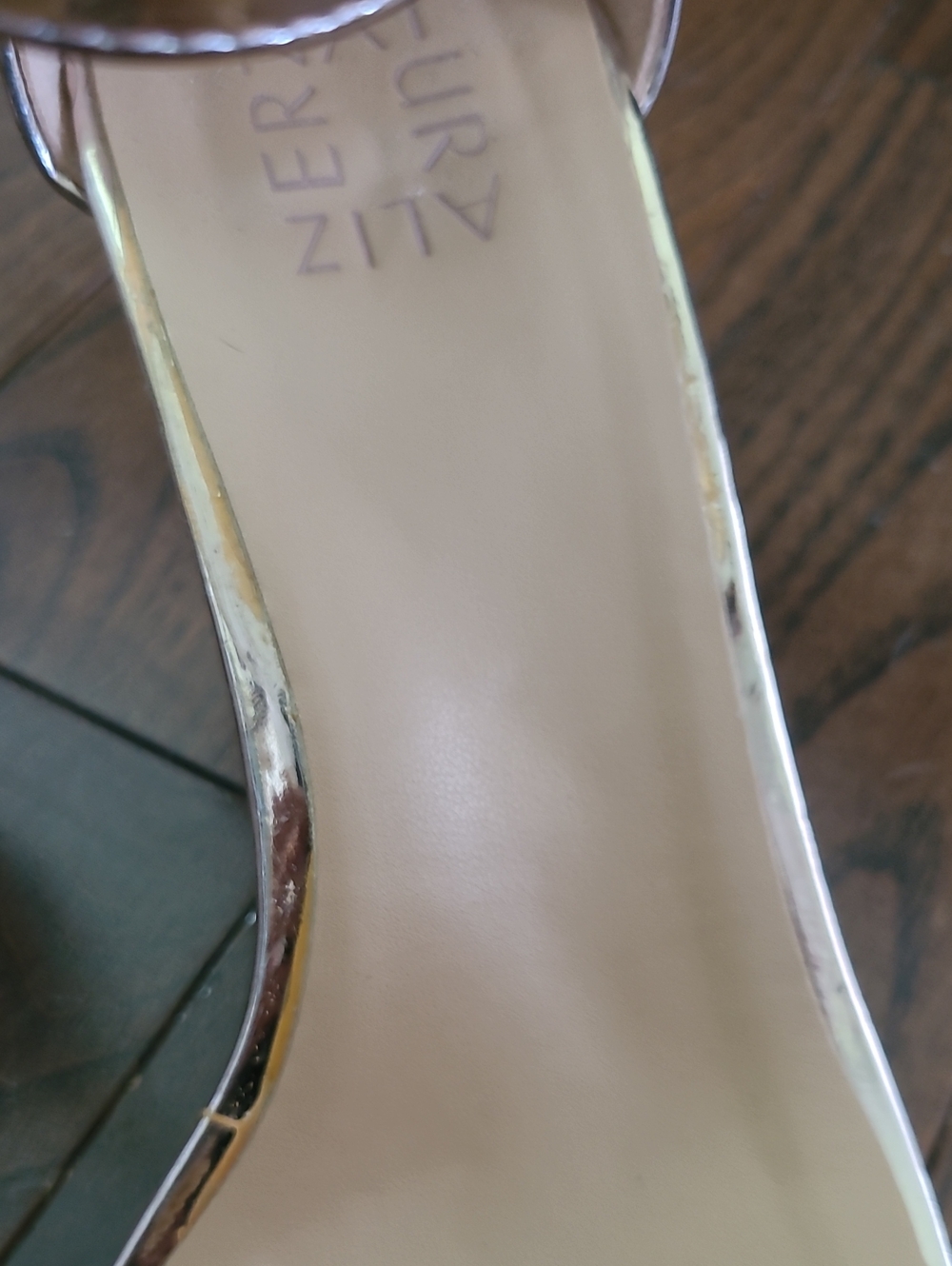 New Naturalizer Vera Rose Gold Ankle-Strap Block Heel Sandals - Women Size 9 - Picture 11 of 13